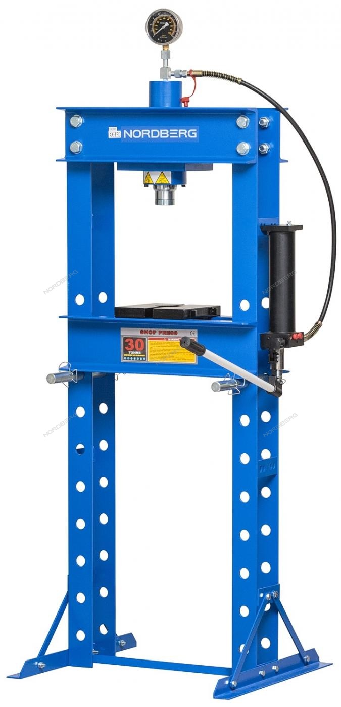 Гидравлический пресс для автосервиса 30 тонн Nordberg ECO N3630L купить по  выгодной цене Москве и РФ | Отзывы, характеристики, фото