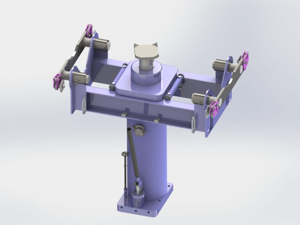 ЯМНЫЙ ПОДЪЕМНИК AC Hydraulic GD100-2