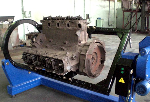 Стенд для ремонта двигателей КаМАЗ ЯМЗ-236 238 (ручной) М-401/СТУ-300