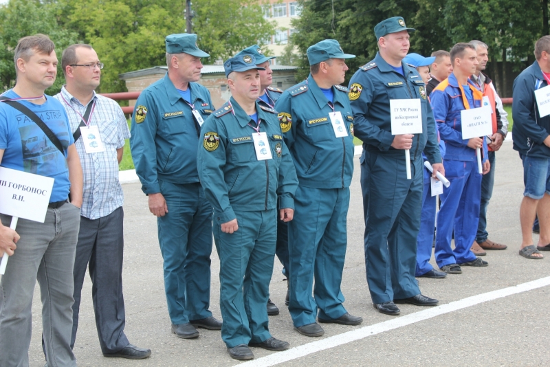 МЧС на конкурсе водителей в Костроме